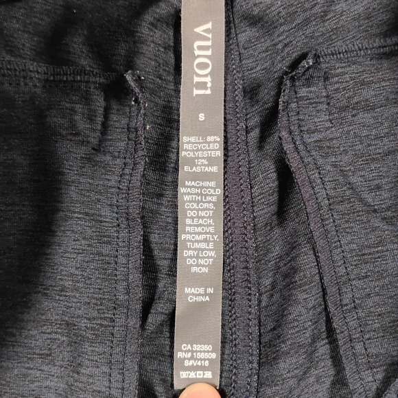 Vuori Sunday Performance Jogger Mens Small Blue V416 Pants - Picture 3 of 12